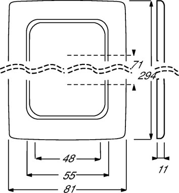 Busch-Jaeger Busch-Duro 2000® SI Linear-Abdeckrahmen 2514-212K-102 | 1725-0-1492 Busch-Jaeger Busch-Duro 2000® SI Linear-Abdeckrahmen 2514-212K-102 | 1725-0-1492