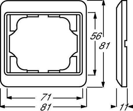 Busch-Jaeger Abdeckrahmen 1721-24 | 1754-0-1793 Busch-Jaeger Abdeckrahmen 1721-24 | 1754-0-1793
