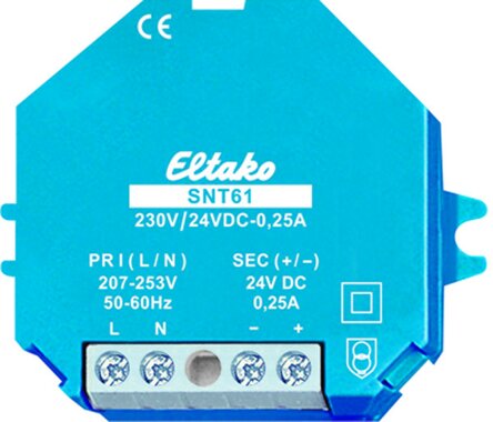 Eltako Schaltnetzteil 230V/24V DC-0,25A