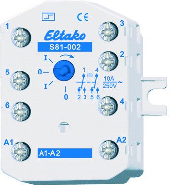 Eltako Stromstoßschalter 230V. 2 Wechsler 10A/250V AC Eltako Stromstoßschalter 230V. 2 Wechsler 10A/250V AC