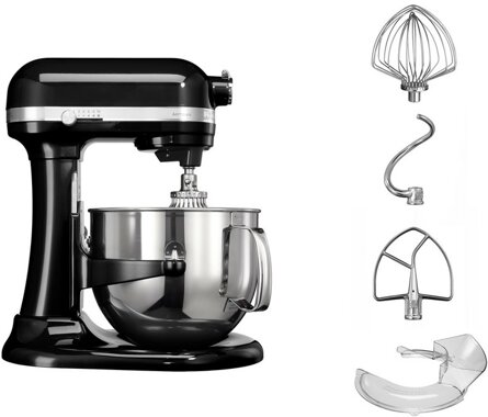 KitchenAid 5KSM7580X 1.3 HP Onyx Schwarz 