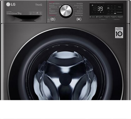 LG schwarze Waschmaschine F4WV709P2BA LG schwarze Waschmaschine F4WV709P2BA