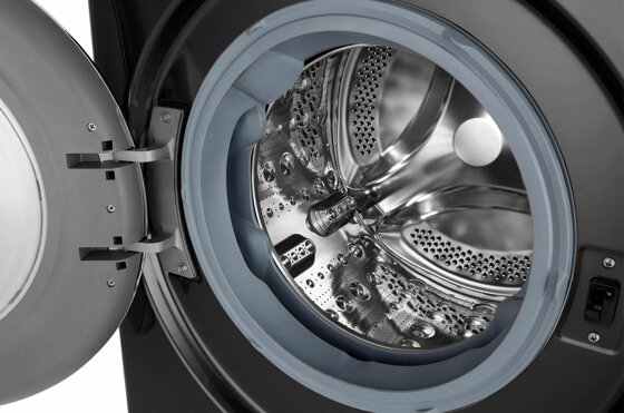 LG schwarze Waschmaschine F4WV709P2BA LG schwarze Waschmaschine F4WV709P2BA