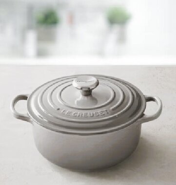 Le Creuset Signature Brter Perlgrau 20 cm