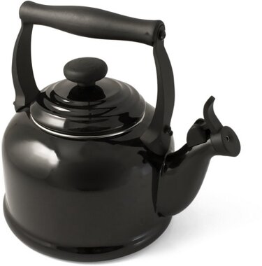 Le Creuset Wasserkessel Tradition schwarz