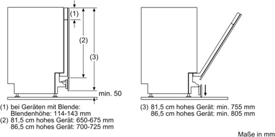Klappscharnier für Geschirrspüler Neff Z7880X0 Klappscharnier für Geschirrspüler Neff Z7880X0