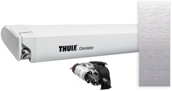 TO 6300 Markise mit Motor, 3,5m, wei/grau