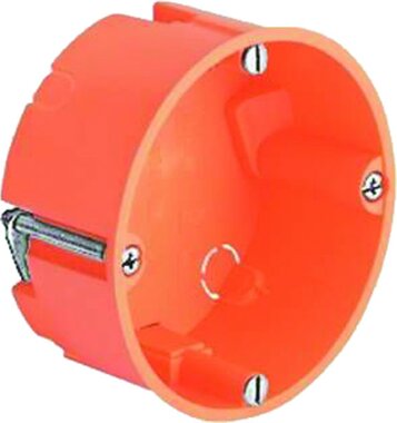 Kaiser Schalterdose Flach 1055-21 - 25 Stück Winddicht ECON 10