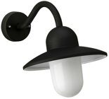 Albert 660649 Auenwandleuchte schwarz 1xE27