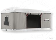 AUTOHOME 1.0 Hartschalen-Dachzelt - Stoff Grau - Schale Wei - Medium