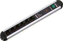 Bachmann 331.071 PRIMO Steckdosenleiste 6f. alu