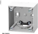 AP Aufbau-Gehuse hoch mit Zugentlastung Integro Flow - Braun glnzend