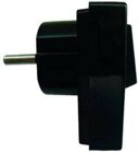 PTSWSS T-Schukowinkelstecker schwarz