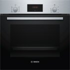 Bosch HBF133BR0 Serie 2 Backofen, Edelstahl, Eco Clean Direct, 3D Heiluft