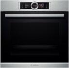 Bosch Serie 8 Einbau-Dampfbackofen HSG636ES1, 60 cm, EEK A+