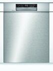 Bosch SMU6ECS57E Geschirrspler 60 cm Unterbau, Edelstahl Anti Fingerprint