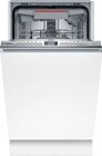 Bosch SPV4HMX49E Serie 4 Einbau-Geschirrspler 45 cm, SpeedPerfect+