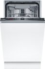 Bosch SPV2HMX42E Serie 2 Geschirrspler SpeedPerfect+, 60cm, vollintegriert