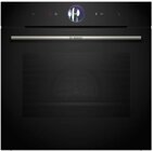 Bosch Serie 8 HSG7261B1 Dampfbackofen mit Bedienring, Schwarz, 71 L