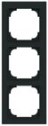 Busch-Jaeger 1723-45M Rahmen 3-fach schwarz matt