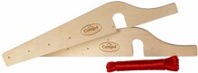 Wscheleinenhalter 25m, 15 mm Sperrholz fr Caravan waagrecht
