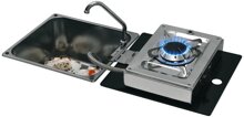 Klappbare Kocher-Splen-Kombi - 1-flammig - LC1710
