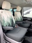 DriveDressy Sitzbezug - Design Magic Forest, VW T6/6.1 Transporter, 4, Fahrer & 