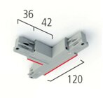 Eutrac 555 1 1214 2 T-VERBINDERSL AU�EN SCHWARZ