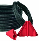Flexa Vollkunststoff-Wellschlauch FLEXAzip AD21,2 schwarz 10m, 0255.202.116