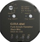 Gira 542500 Funk Schalt  Tastaktor Mini 2f.