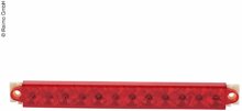LED-Bremsschlueuchte rot/chrome 9-32V, 2,0/0,3W IP67, 500 mm Kabel