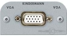 Kindermann VGA Anschlussblende mit Ltanschluss