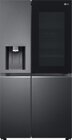 LG Side-by-Side Khlschrank GSXV90MCAE 635 L Festwasser Schwarz