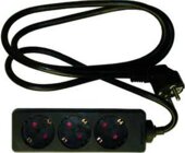 PTSD 315-15 SW/KS Tischsteckdose PTSD 315-15 SW/KS Tischsteckdose