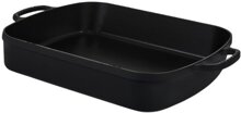 Le Creuset Signature Bratreine aus Gusseisen 37 cm, 6,6 Liter, Schwarz