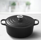 Le Creuset Signature Brter rund 30 cm schwarz, Emaille dunkel