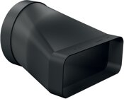 Bosch HEZ9VDSI0 Flachkanal Adapterrohrstck rund-flach, schwarz