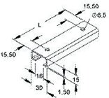 Niedax 2970/200-2 SL PROFIL-SCHIENE 200