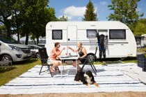 Vorzeltteppich Villa Soft Deluxe - In verschiedenen Gren, 5000, Grau/Anthrazit