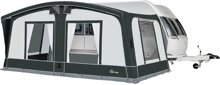 StarCamp Octavia Air Reisevorzelt, 900 - 925 cm, anthrazit/grau