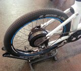 Fahrradstnder fr die Heckgarage fr E-Bikes - Mit Reifenbreite 20-60 mm