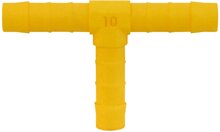 T-Verbinder fr 10 mm Schlauch - Weigelb - 2er Set