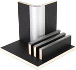Mbelbauplatte Matt Schwarz - HPL-Schichtstoff