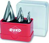 Ruko A101038 Stufenbohrersatz HSS kurz Box