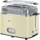 Russell Hobbs Retro Vintage Cream Toaster