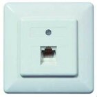 PUAE Anschlussdose UP 2xRJ45 2x8(8) rw