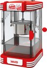 Salco SNP-24 Popcornmaschine Retro, Rot/Weiß
