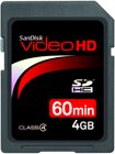SanDisk SDHC-Card Video HD Ultra 4 GB