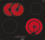 Siemens Elektro-Kochfeld ET601FNP1E, 4 Kochzonen, 60cm breit