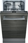 Siemens SR63HX64KE schmaler Einbau Geschirrspler vollintegriert, 45 cm
